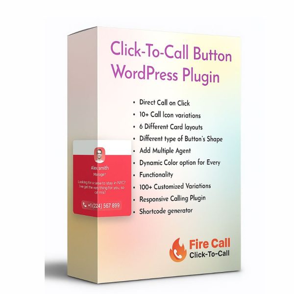 Fire Call – WordPress Click-to-Call Button Plugin