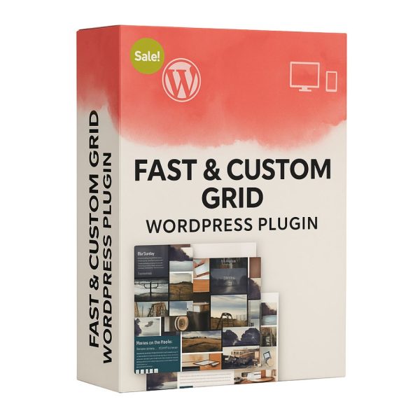 Fast & Custom Grid – WordPress Plugin with Agency License