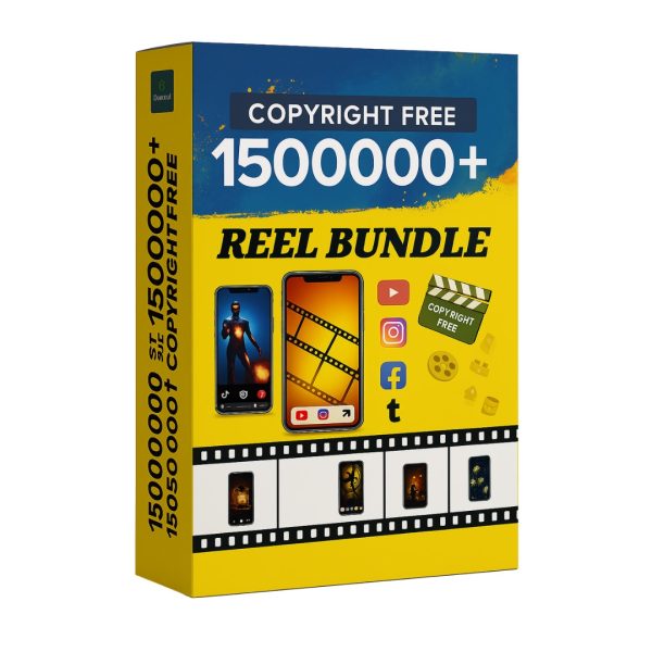 150,000+ Copyright-Free Premium Reels Bundle
