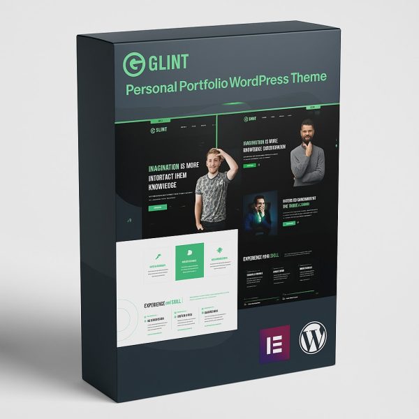 Glint - Personal Portfolio WordPress Theme