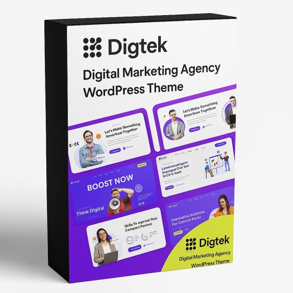 Digtek – Digital Marketing & SEO Agency WordPress Theme